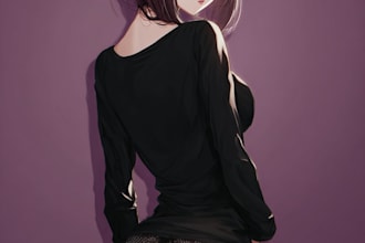draw anime character for you