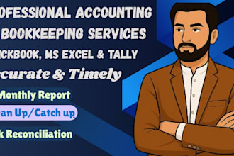 do accounting and bookkeeping using ms excel