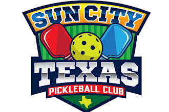 design good looking pickleball logo with free source files