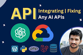 integrate openai API or google API and fix API