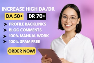 increase domain rating ahrefs dr da ur with SEO backlinks