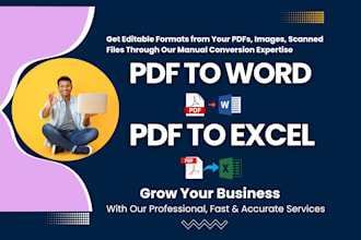 convert pdf to word and convert pdf to excel
