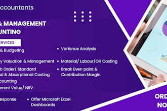 do cost and management accounting and cost analysis