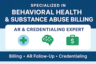 handle substance abuse and behavioral health practices complete rcm