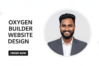 build and design a fast wordpress website using oxygen builder