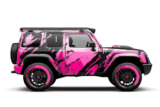 design racing car wrap, racing car wrap, custom racing car