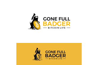 design badger bitcoin buying club logo
