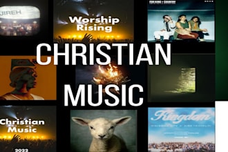 do christian music, gospel music promotion to major christian playlists