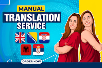 translate between english, slovenian, bosnian, croatian, serbian, and albanian