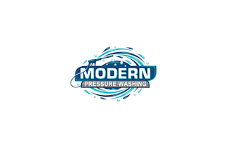 design awesome pressure washing logo