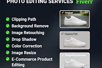 do professional clipping path and background removal