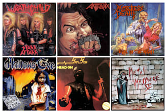 design a metal logo album cover artwork