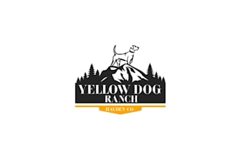 design high quality ranch hunting outfit logo