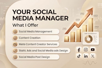be your social media manager