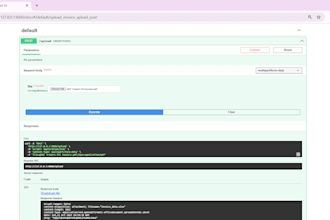 extract data from PDF invoices to excel using python and ai