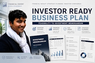 transform financial model into a business plan