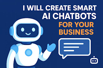create smart ai chatbots or automation bots for your business