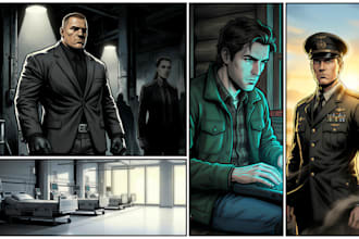 create a stunning ai comic illustrations