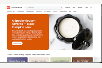 candle store candle shopify store candle website candle scent website