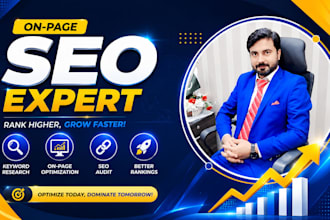 do on page SEO and technical services for google top ranking