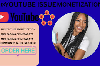 fix youtube issues and monetisation problem