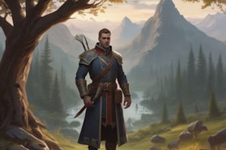 dnd character art and dnd character art