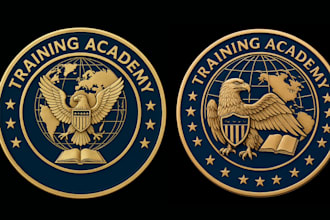 design a professional custom challenge coin or command coin