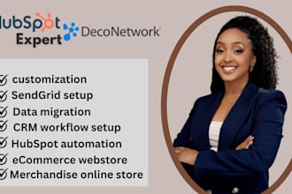 setup hubspot unbounce sendgrid sqarespace merchandise deconetwork bootstrap com