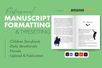 format manuscript, ms word document, paperback typeset, amazon kdp publishdrive