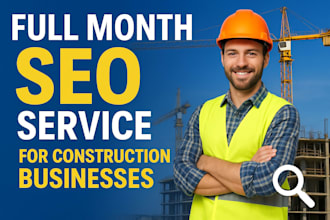 do monthly SEO for electric,hvac,roofing,plumbing,home repair websites for leads