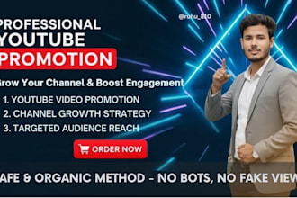 do organic youtube promotion for real growth and engagement