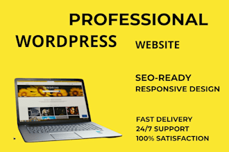 design a responsive wordpress website