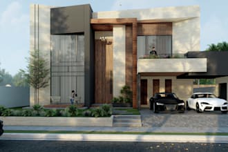 design custom exterior home elevation