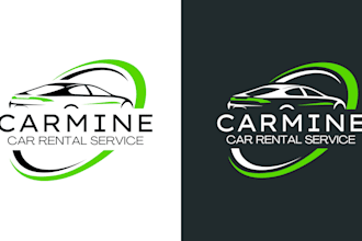 design car logo, advertisement and photo editing