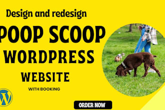 poop scoop website design design poop scoop logo integrate booking koala pet