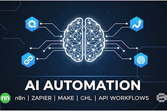 build n8n automation with openai API and ai workflows