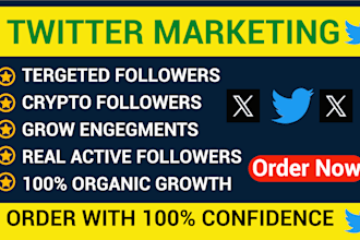 grow organic x followers with strategic twitter marketing