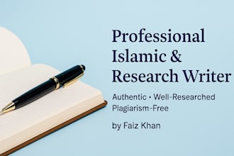 islamic researcher and analyst