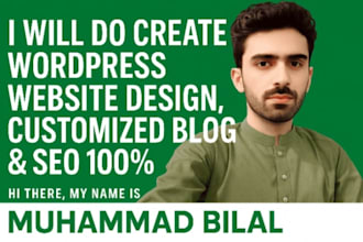 customized wordpress news and blog website