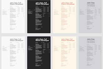 create and design your resume and cover letter