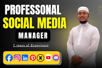 be your professional digital marketer social media expert