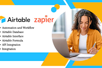 be your airtable expert, airtable database, airtable, airtable automation