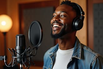 be your  professional male singer and songwriter