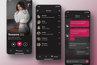 develop dating chat app ai social chatbot mobile ios and android development