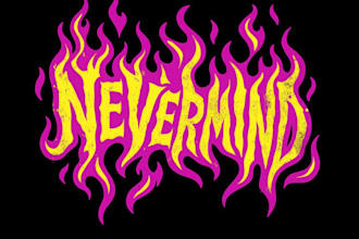 design a custom rock logo for your band or merch