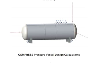design pressure vessel and storage tank