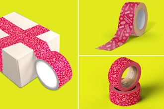 custom packaging duct tape designs for your brand