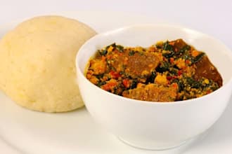 eba and egusi for you