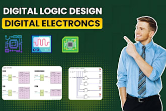 help you in dld tasks, digital logical design, pcb circuits