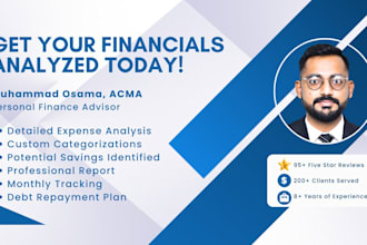 analyze your financial statements and create expense reports for you